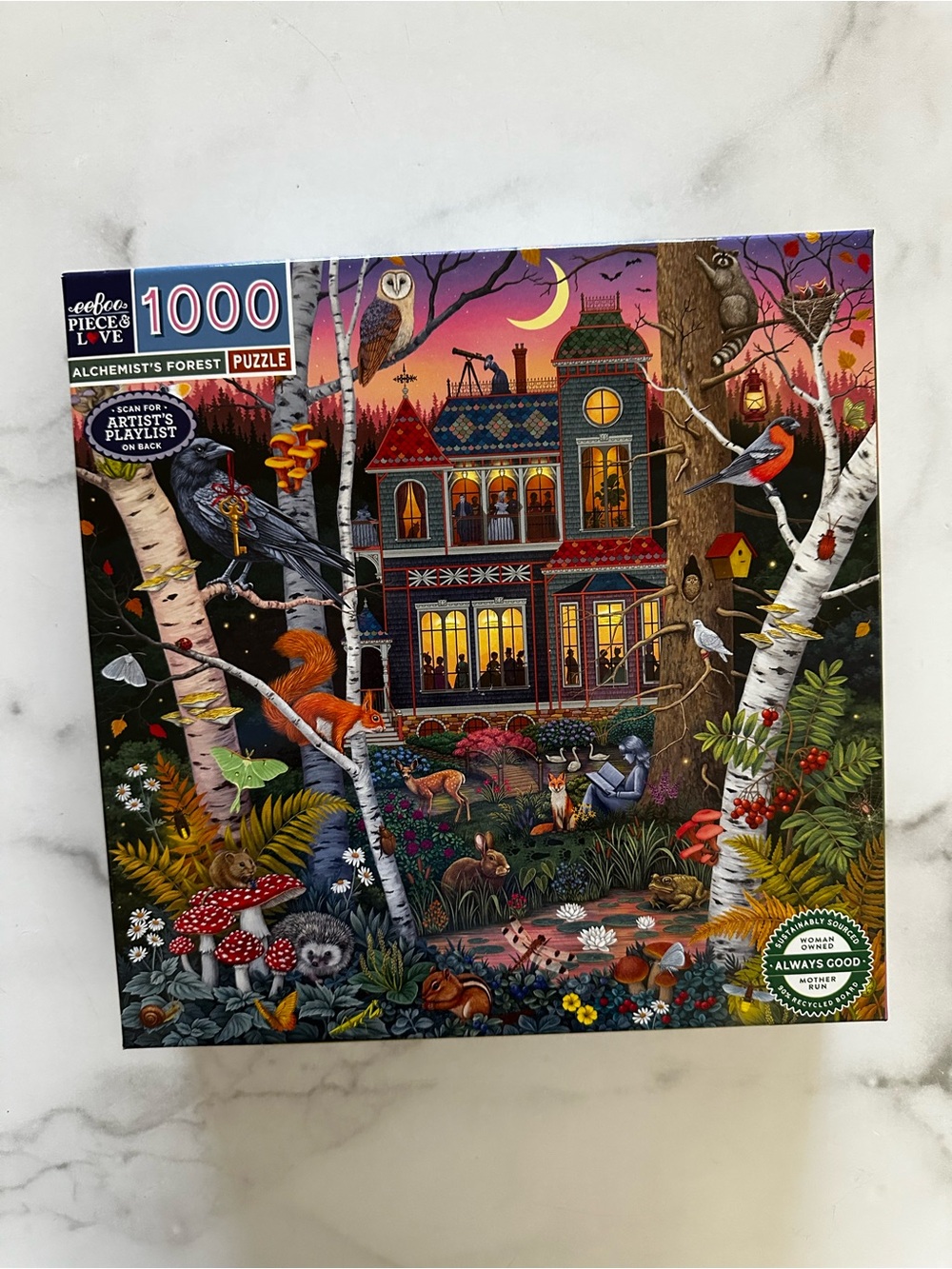 Eeboo Alchemist's Forest 1000 Piece Puzzle